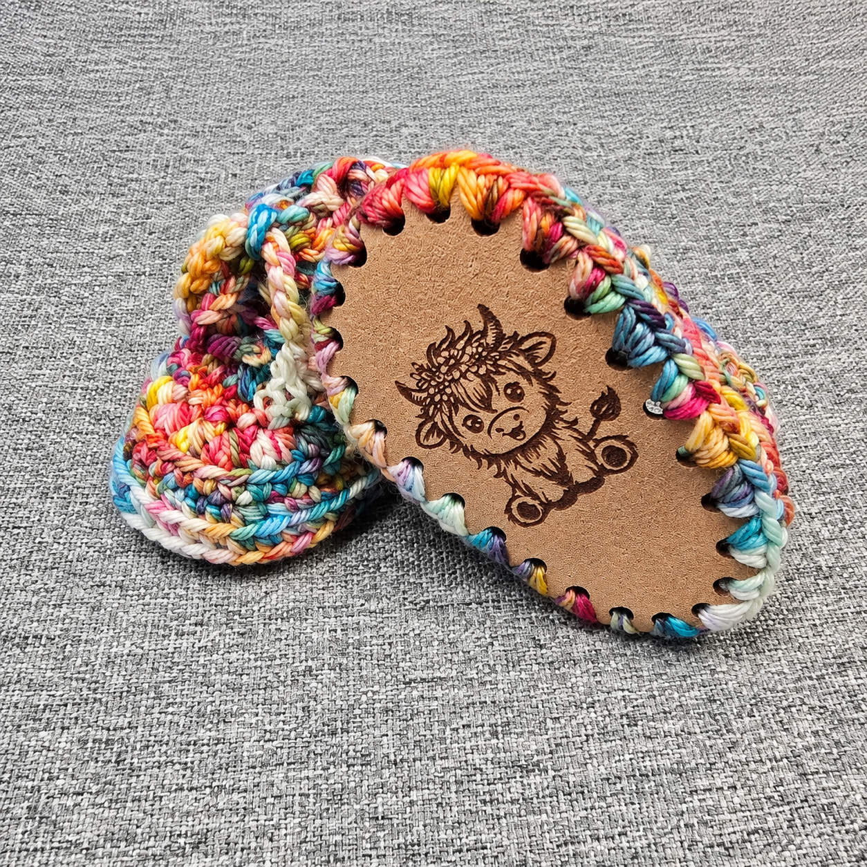 Custom Microsuede Baby Bootie Soles