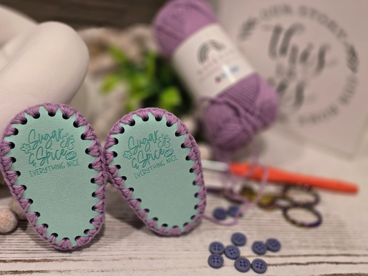 Mary Jane Baby Booties Crochet Pattern