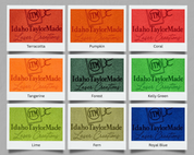 Winter Fun & Holiday Sayings Ultrasuede Fold-Over Tags – Set of 50 – 0.85 × 2.50 in