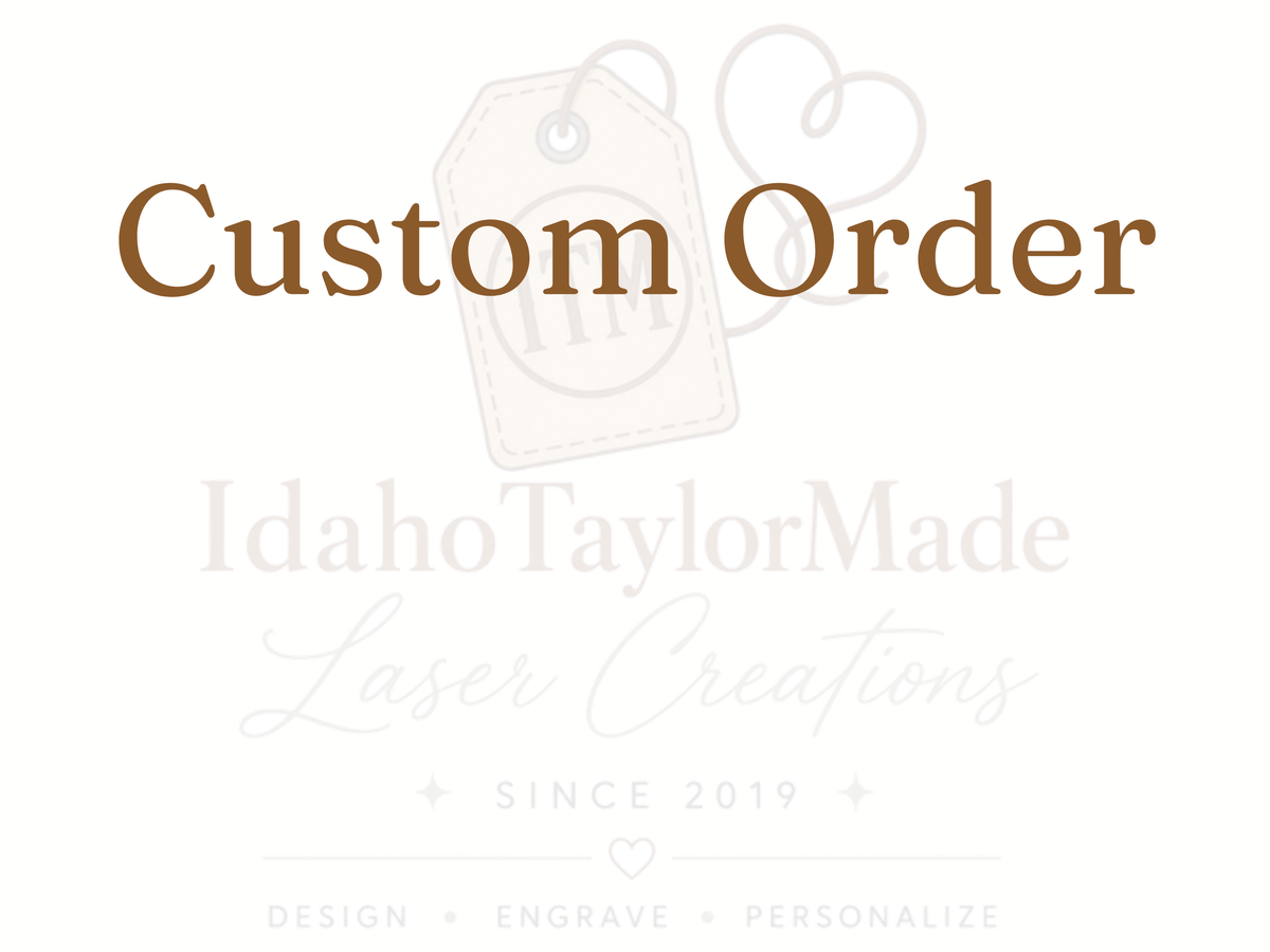 CUSTOM ORDER for Linda