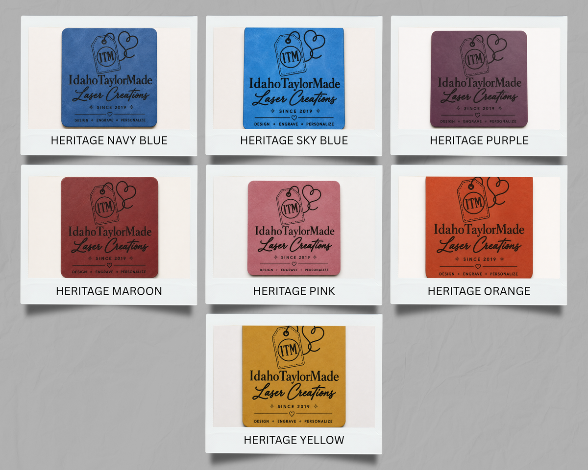 Pumpkin Spice & Everything Cozy | Fall Coffee Faux Leather Fold-Over Tags – Set of 20 – 0.75 × 2.50 in