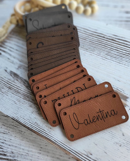 NAME PATCH!  Crochet NAME PATCH!  Crochet Beanie Patch!  Baby Hat! Blanket Patch! Stocking Patches! Backpack Patch! Wedding Date Patch!  Logos Welcome! 4 Sizes!