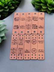 Coffee Loading, Caffeine Queen and other coffee sayings tag designs