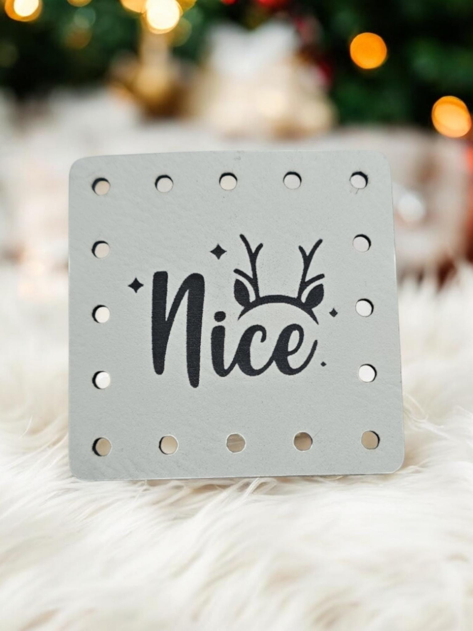 Nice Reindeer Antlers faux leather patches — photo 1