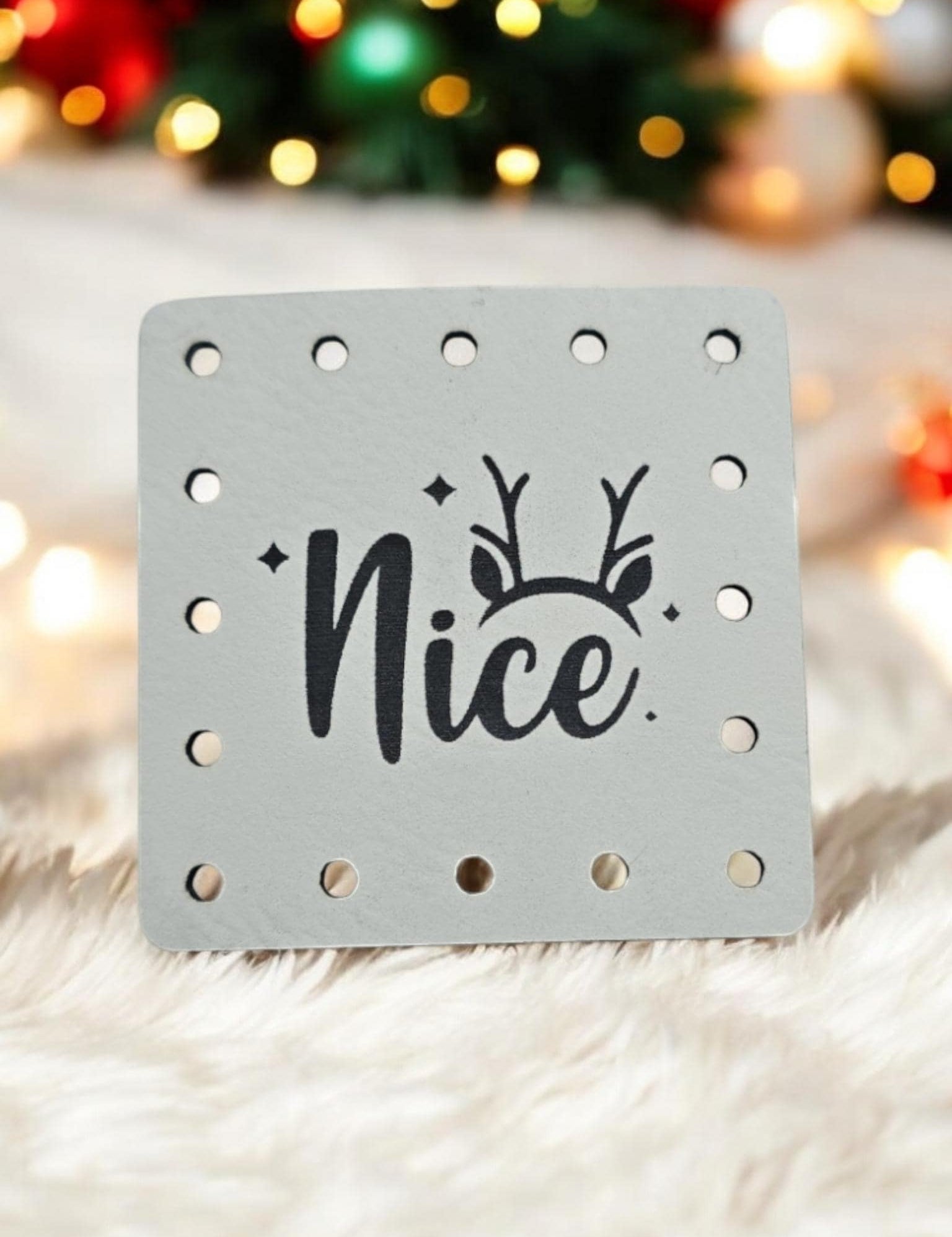 Nice Reindeer Antlers faux leather patches — photo 2