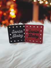 Santa Baby faux leather patches — photo 4