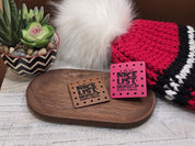 Nice List Dropout Sorry Santa faux leather patches — photo 3