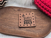 Santa's Favorite Ho faux leather patches — photo 11