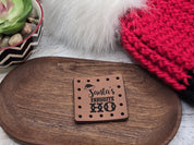 Santa's Favorite Ho faux leather patches — photo 5