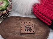 Santa's Favorite Ho faux leather patches — photo 6
