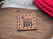 Santa's Favorite Ho faux leather patches — photo 9