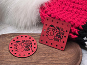 Oh Snow You Didn't faux leather patches — photo 10