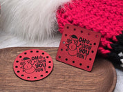 Oh Snow You Didn't faux leather patches — photo 16