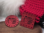 Oh Snow You Didn't faux leather patches — photo 9