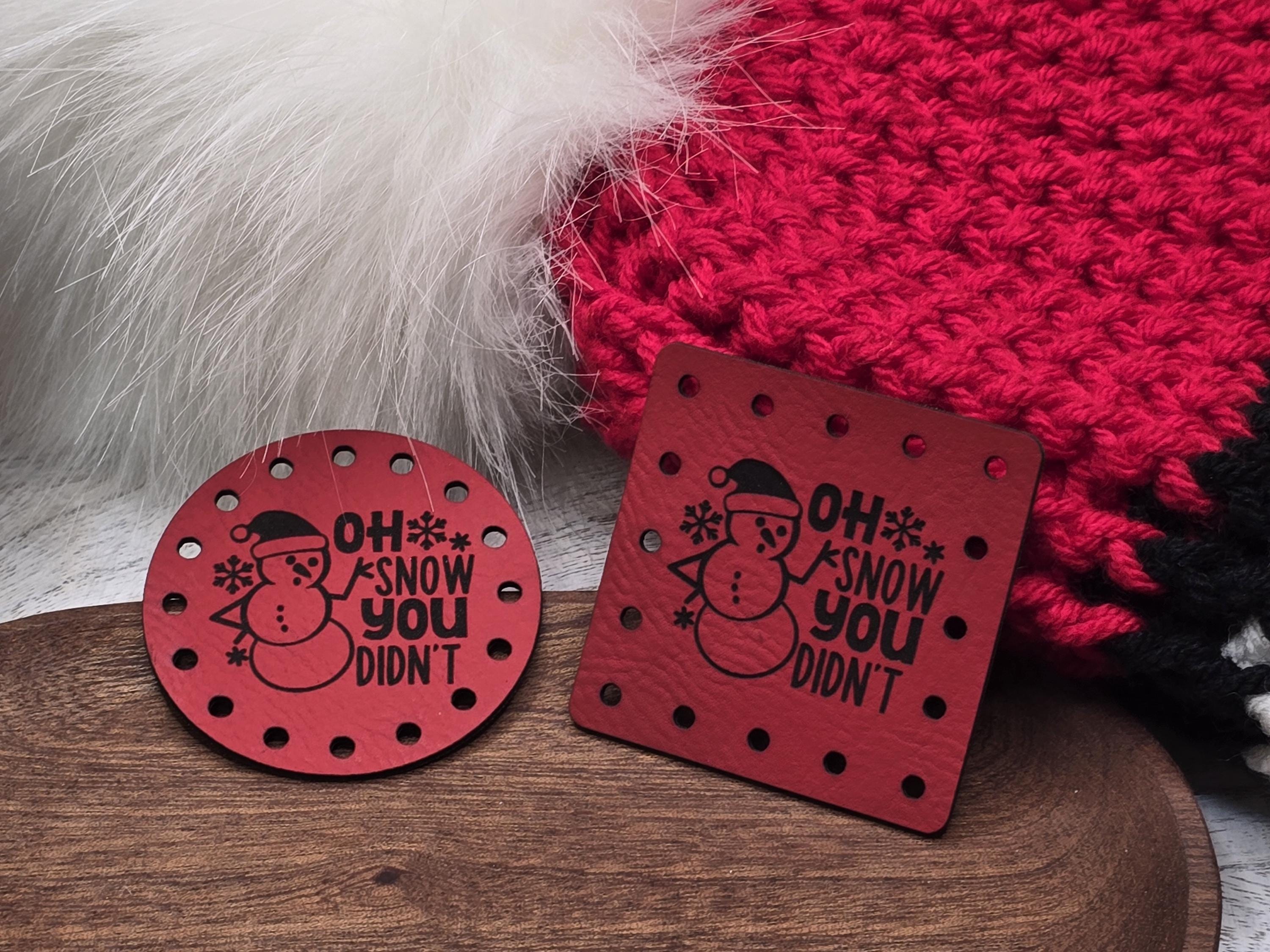 Oh Snow You Didn't faux leather patches — photo 9