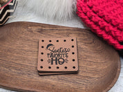 Santa's Favorite Ho faux leather patches — photo 1