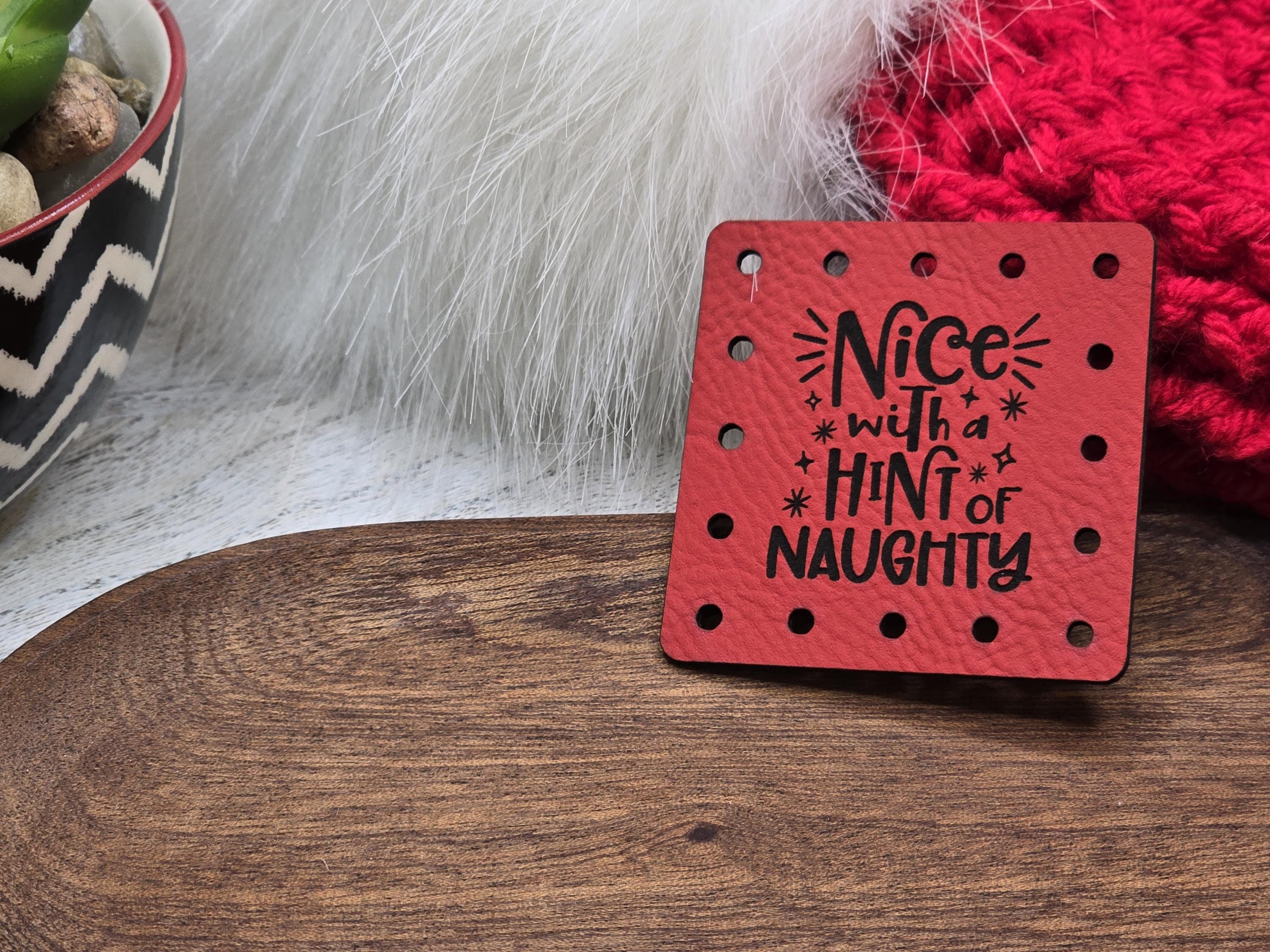 Nice with a Hint of Naughty faux leather patches — photo 8