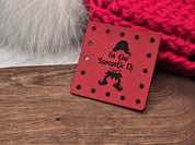 I'm the Sarcastic Elf faux leather patches — photo 8