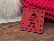 I'm the Sarcastic Elf faux leather patches — photo 9